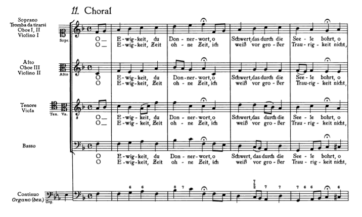Cantata 20 Chorale